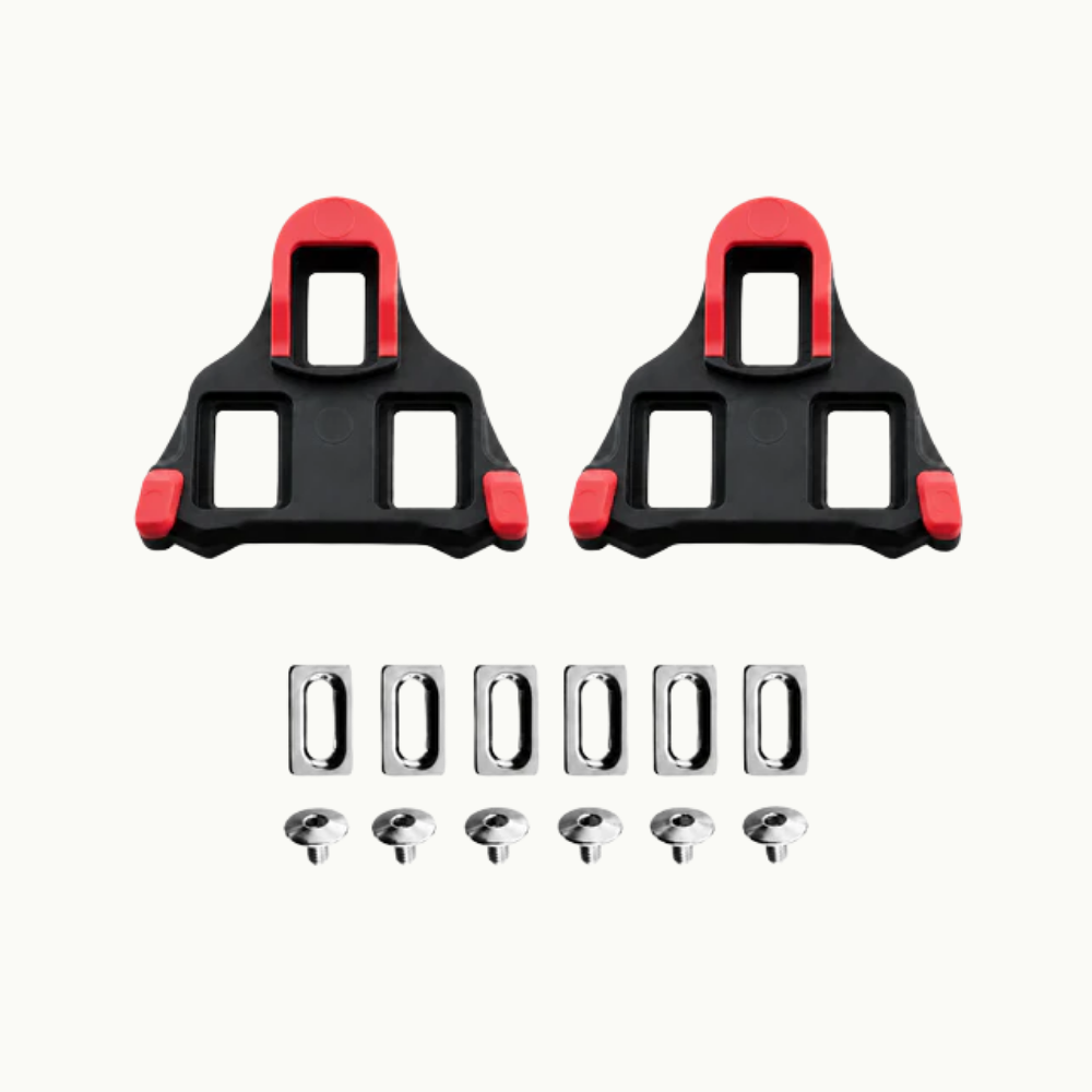 Paire de Cales Route SPD-SL Rouge 0°