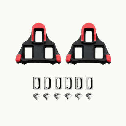 Paire de Cales Route SPD-SL Rouge 0°