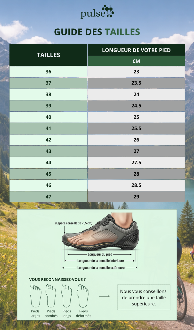 Guide des tailles